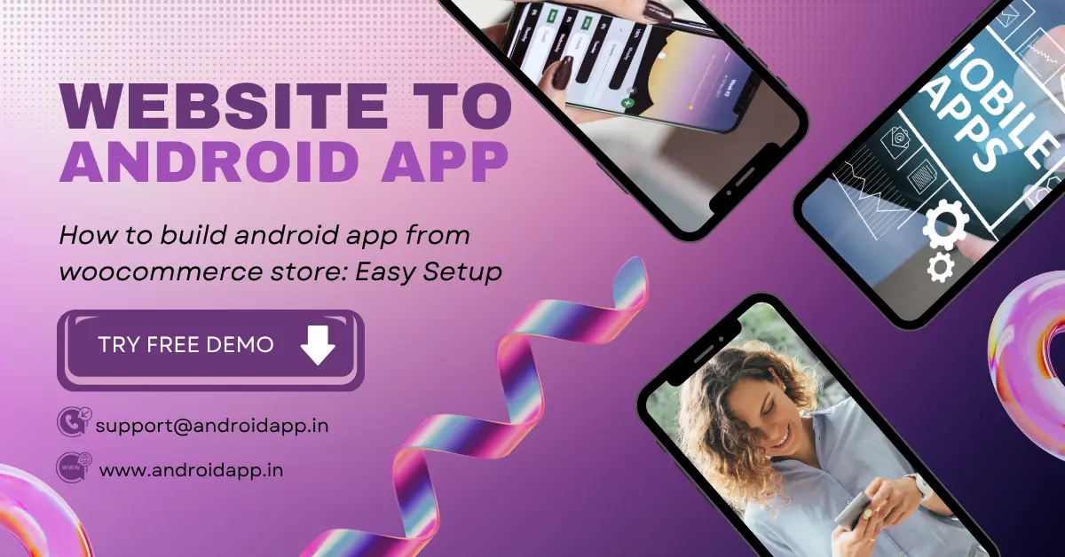 How to build android app from woocommerce store Easy Setup - AndroidApp.in