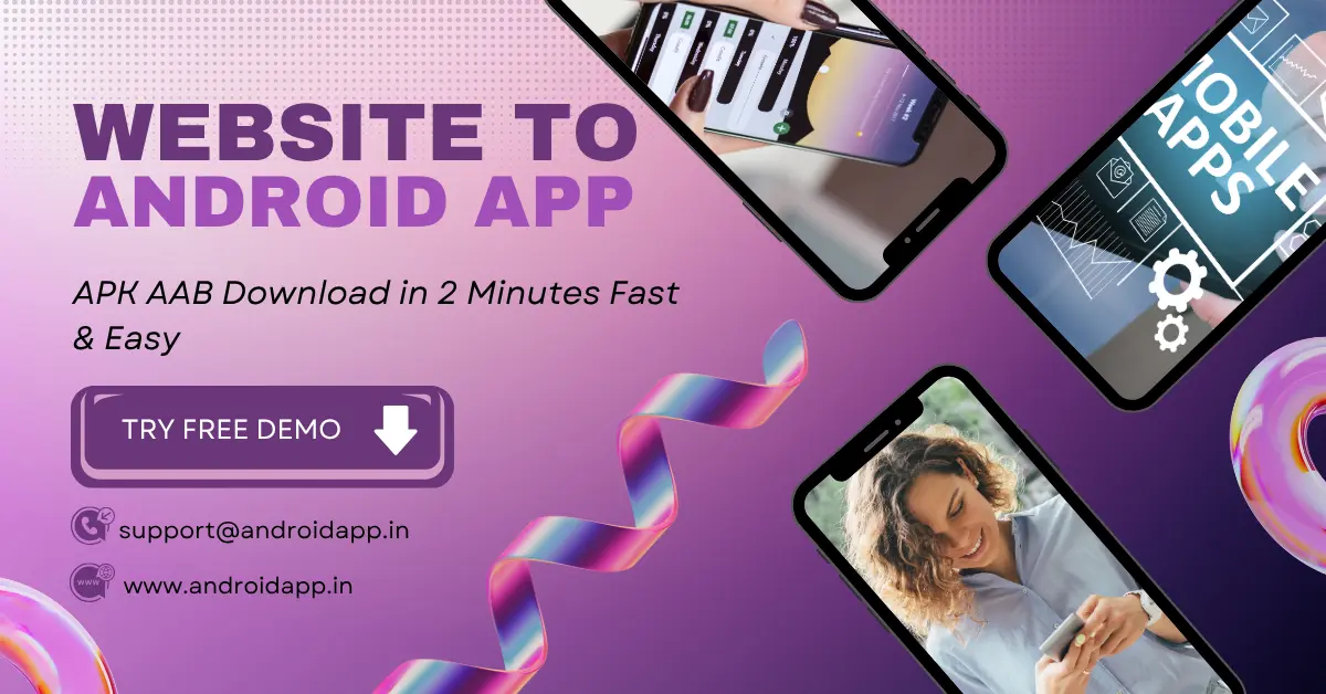 Automated 3-Step Android App Generation Pipeline: URL Input, Customization, and Production AAB/APK Build