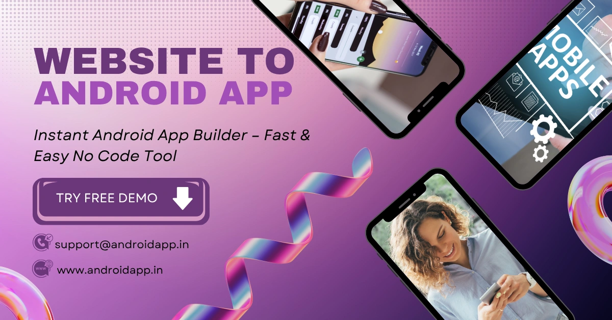 AndroidApp.in Instant No-Code App Builder Configuration Tool
